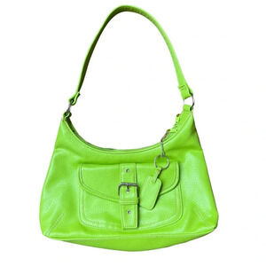 Vibrant Green Y2K Shoulder Bag